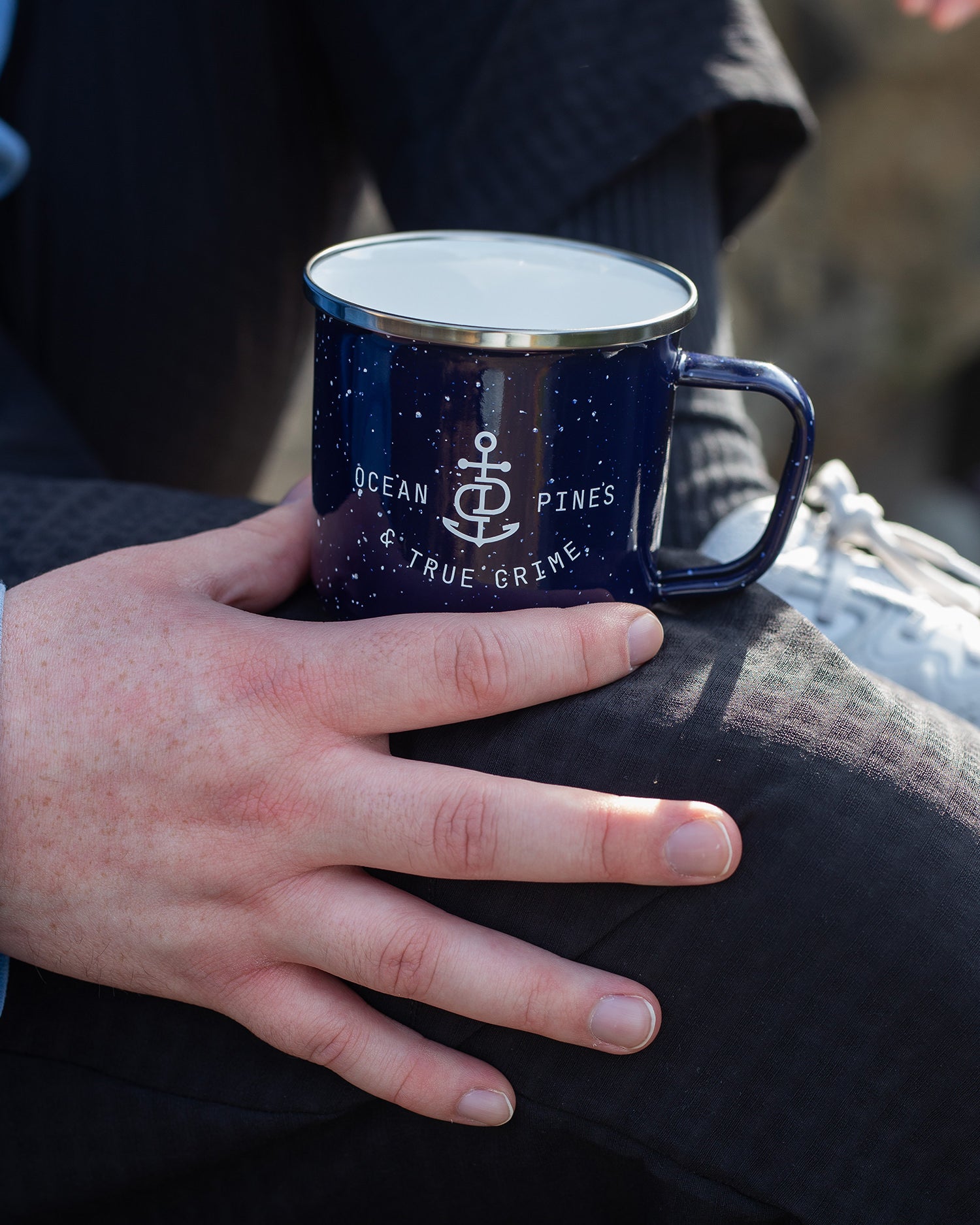 Dark Downeast Camper Mug