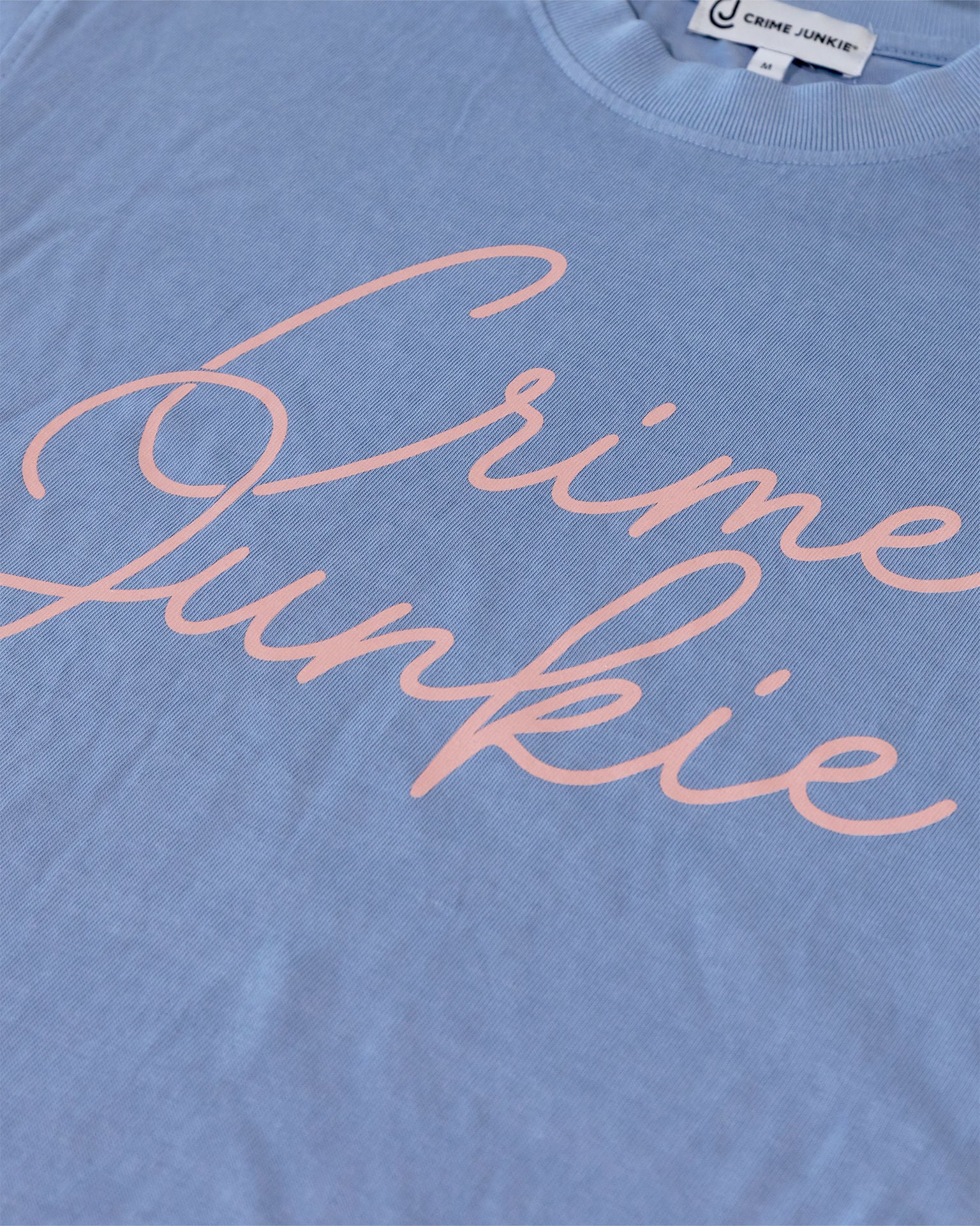 Crime Junkie Script Tee