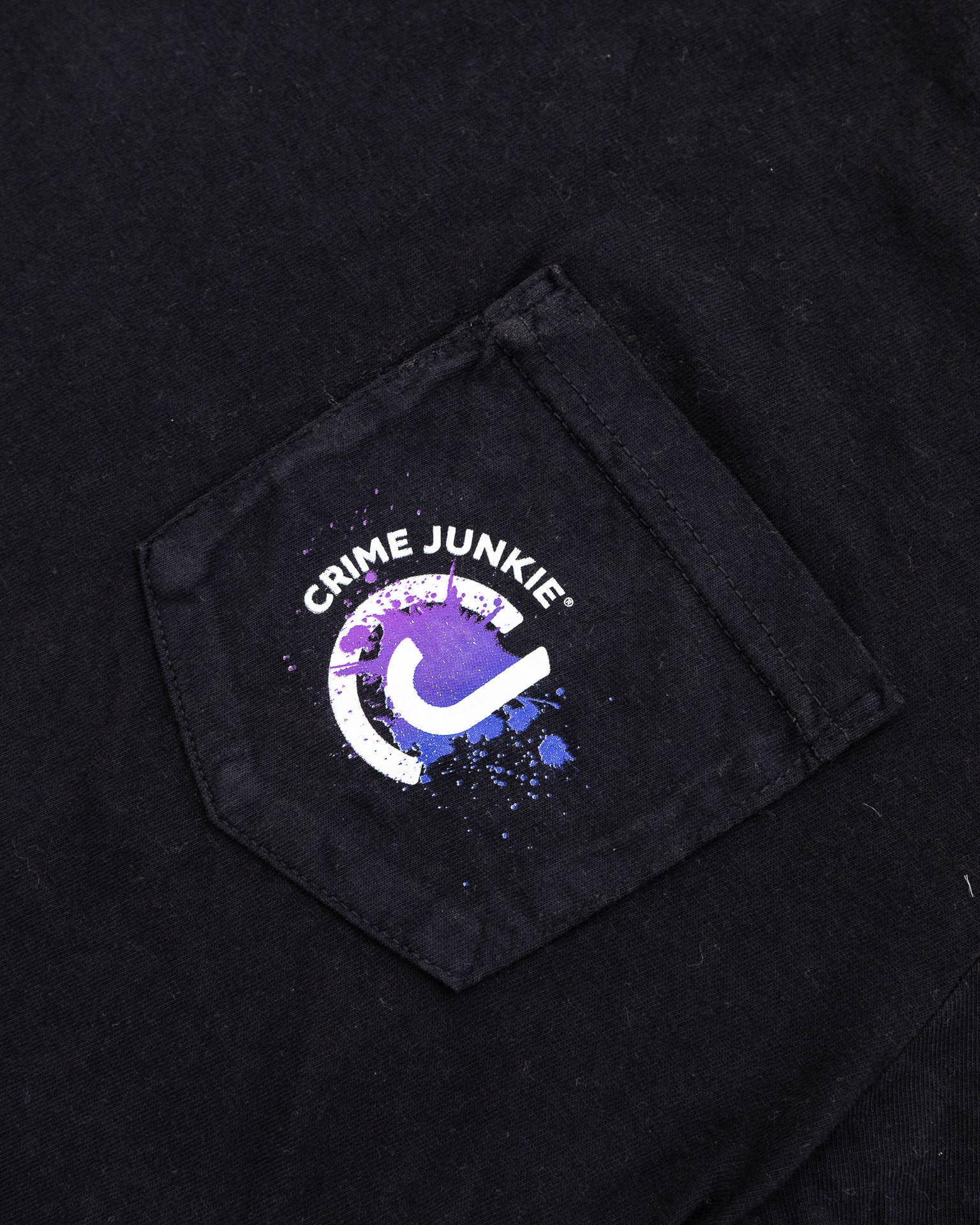 Crime Junkie Pocket Tee