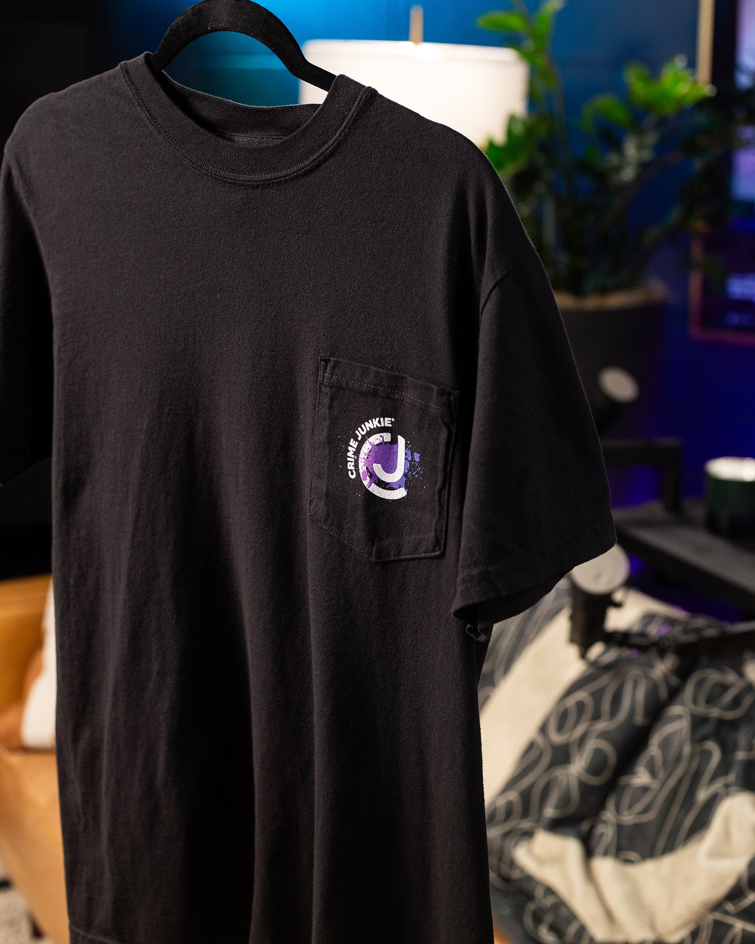 Crime Junkie Pocket Tee