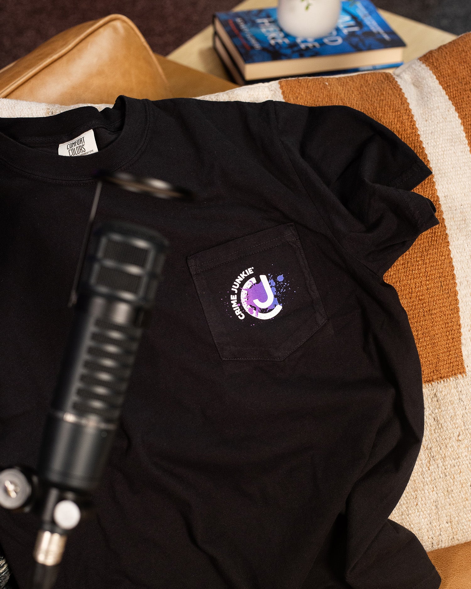 Crime Junkie Pocket Tee