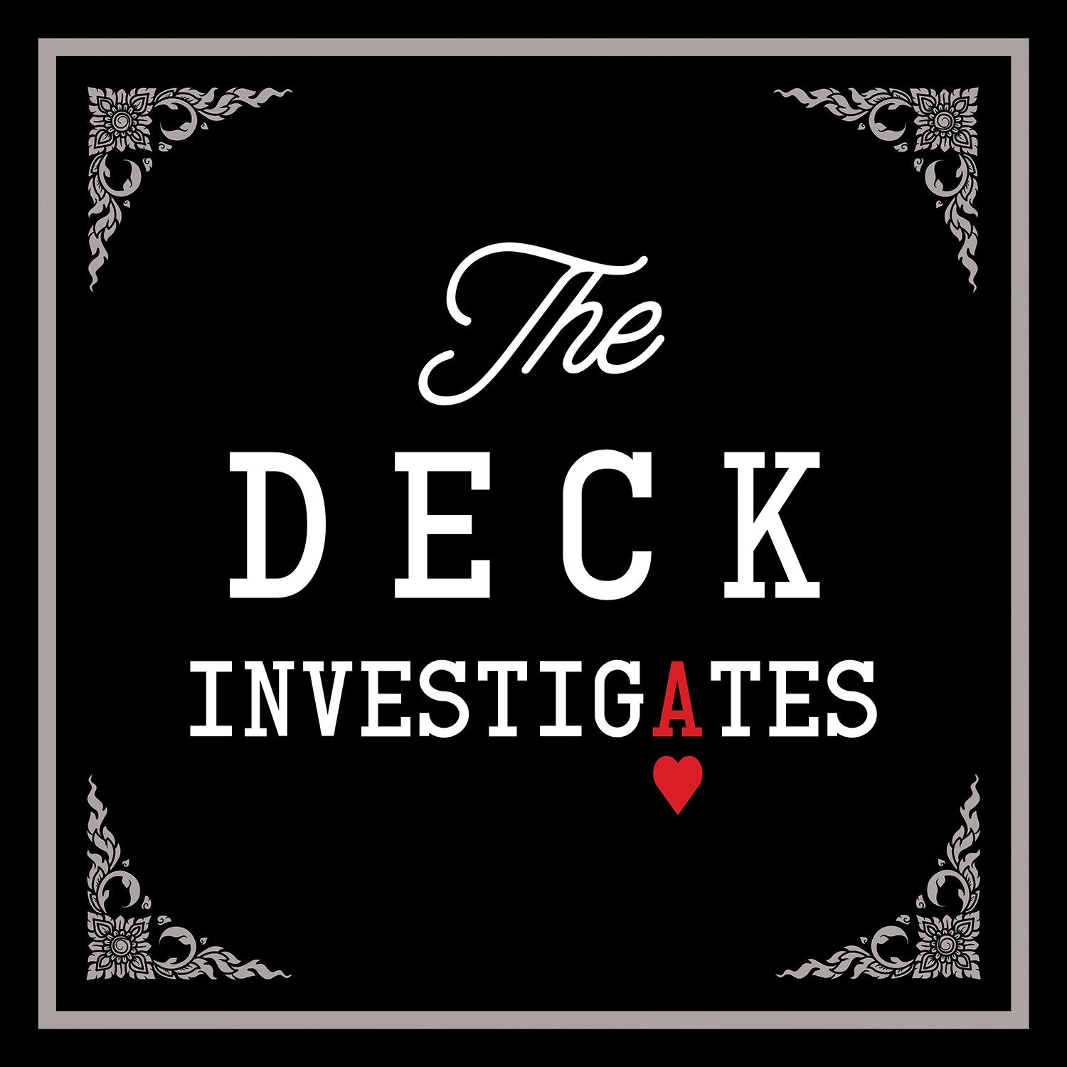 The Deck Investigates logo