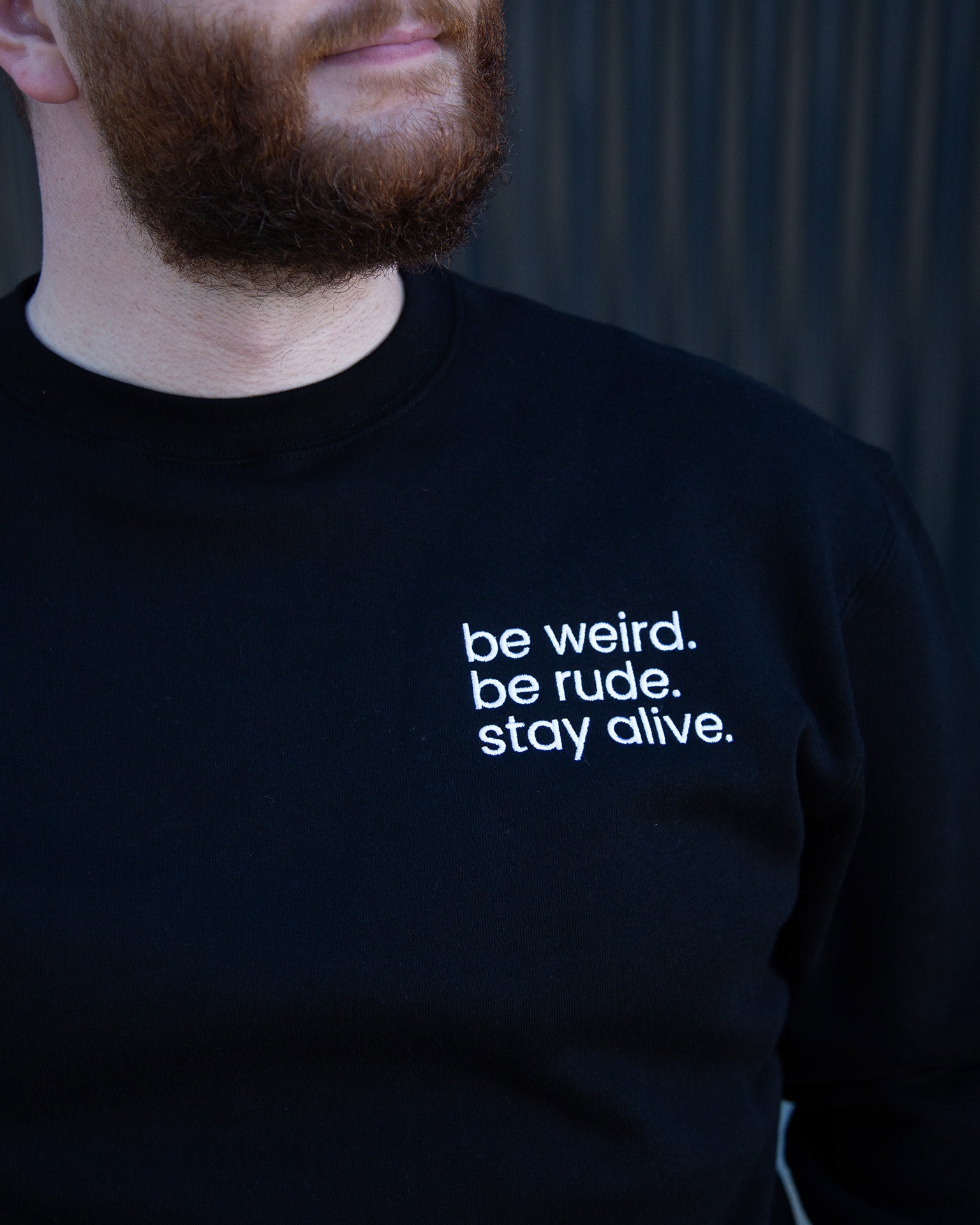 BWBRSA Embroidered Crewneck
