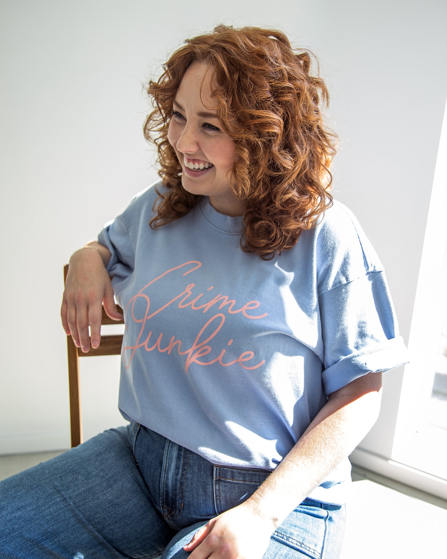 Crime Junkie Script Tee