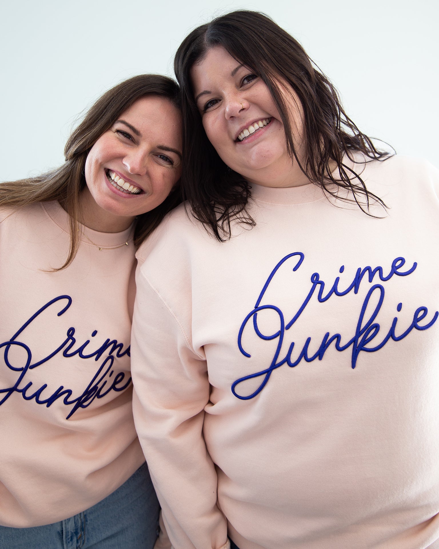 Crime Junkie Script Crewneck