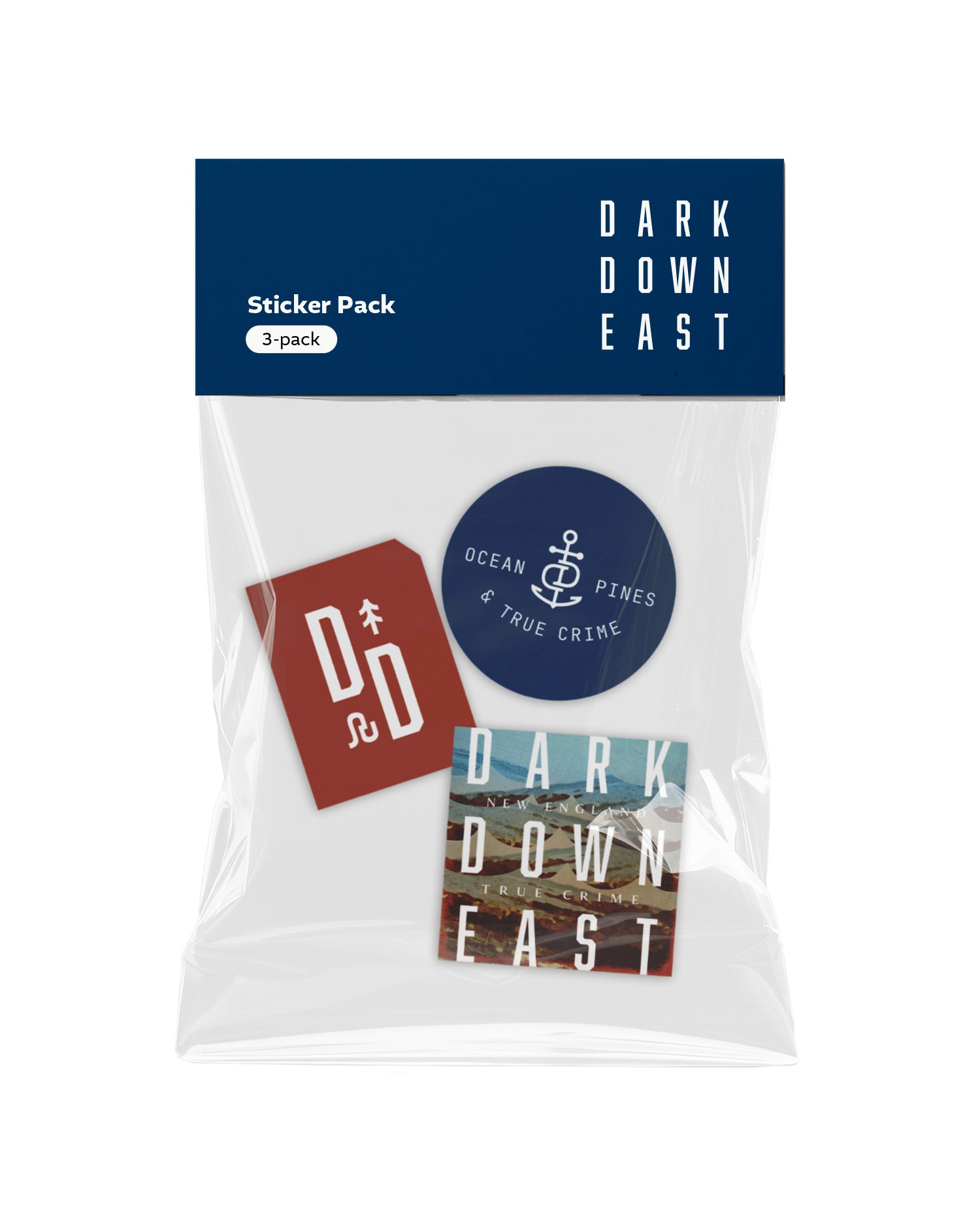 Dark Downeast Sticker Pack