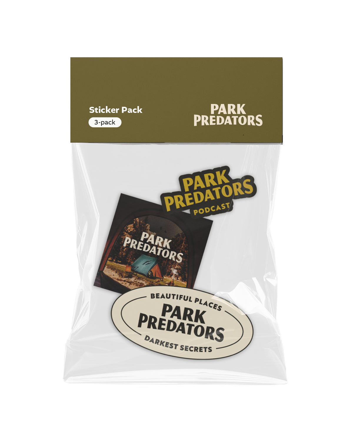 Park Predators Sticker Pack