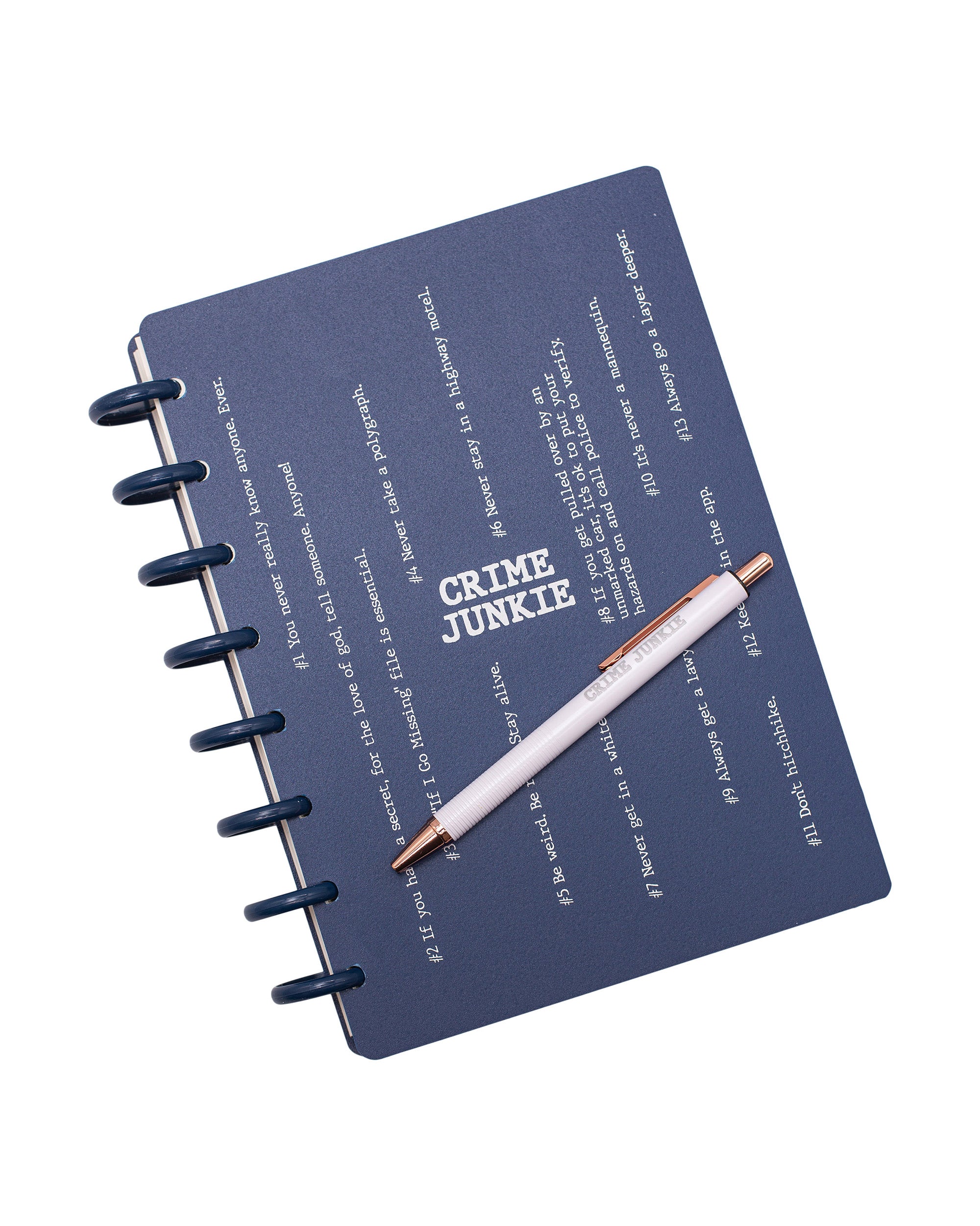 Life Rules Daily To-Do Planner + Essential CJ Pen Set