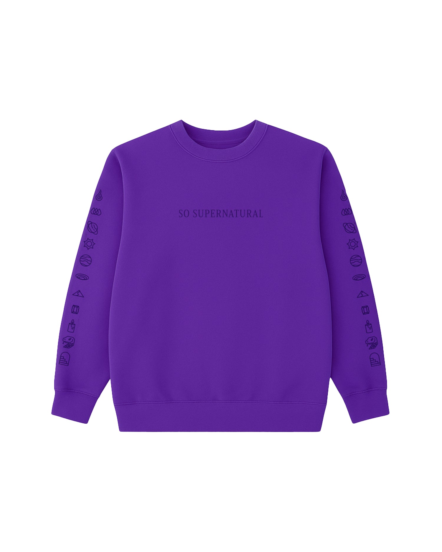 So Supernatural Icons Crewneck